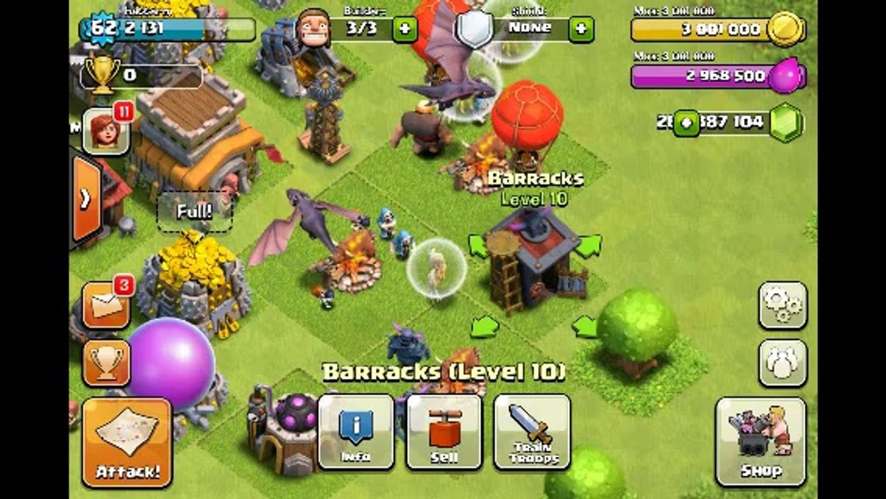 Updated Clash of Clans GEM HACK  999,999 GEMS February 2014