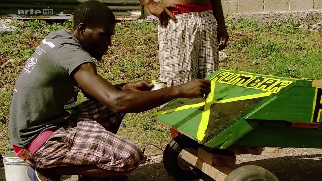 Course de chariots à la Jamaïque (HD)