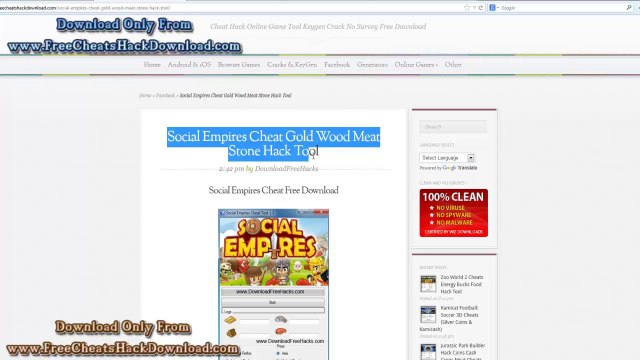 Social Empires Hack 2014 Update (No Survey)