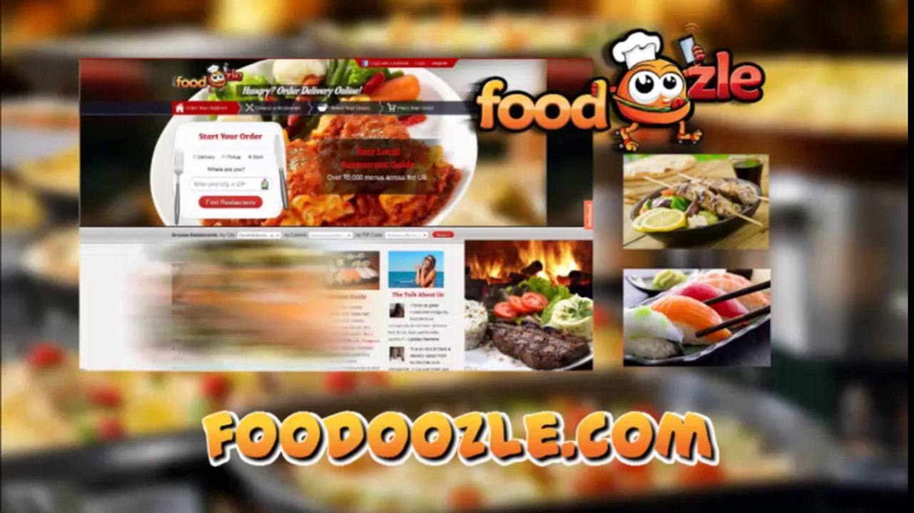 FoodOozle Delivery Video