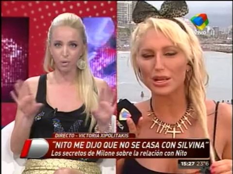 Pronto.com.ar Vicky Xipolitakis niega el casamiento de Artaza