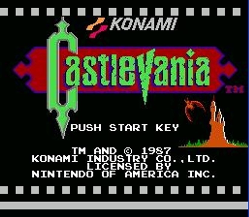Castlevania Full Walkthrough NES (HD 1080p)