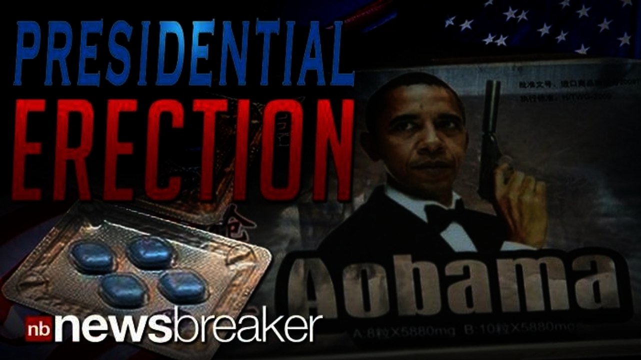PRESIDENTIAL ERECTION: Mister Obama Serves as the Face of Contraband Viagra in Pakistan