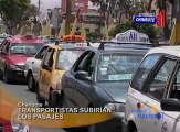 En Chimbote, dirigente de transportistas informa que gremio evalúa subir los pasajes por los altos costos de mantenimiento de sus vehículos, debido al mal estado de las vías.