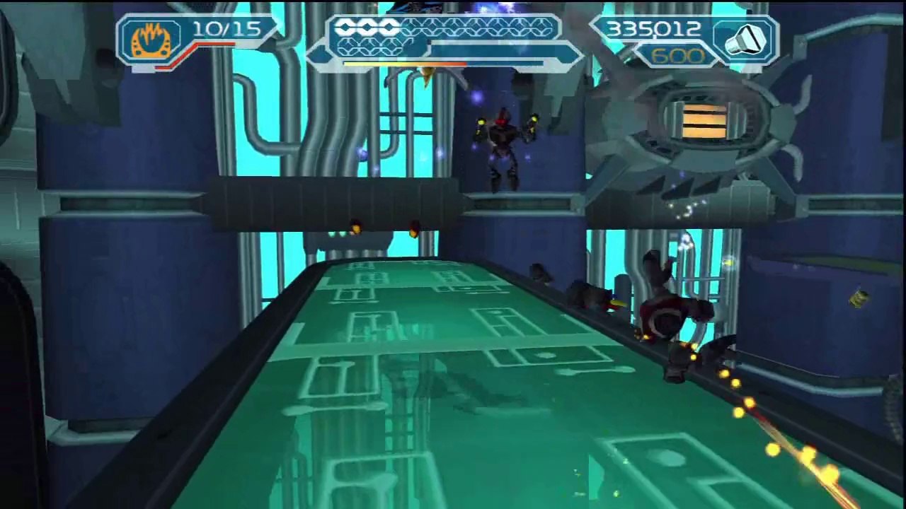 Ratchet & Clank 2 - Planète Yeedil, Usine Protoanimal : Entre au QG de MegaCorp