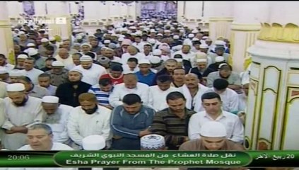 20th February 2014 Madeenah 'Isha led by Sheikh Thubayty