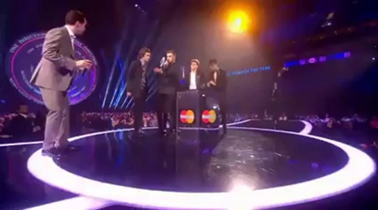 One Direction Win Best British Video at The Brit Awards 2014