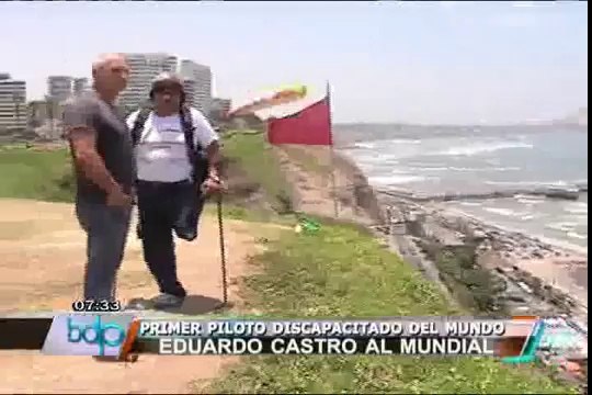 Reportero del aire de Panamericana TV representará al Perú en mundial de parapente