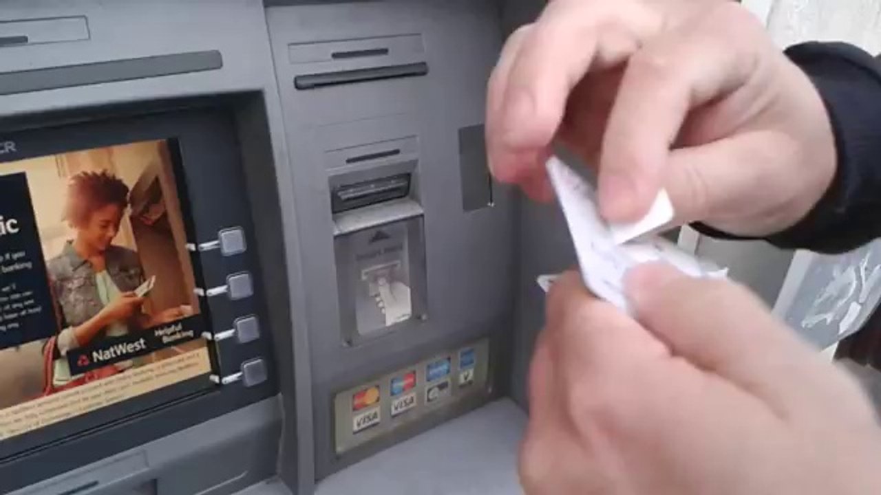 Снятие денег в Англии с системы NX PAY