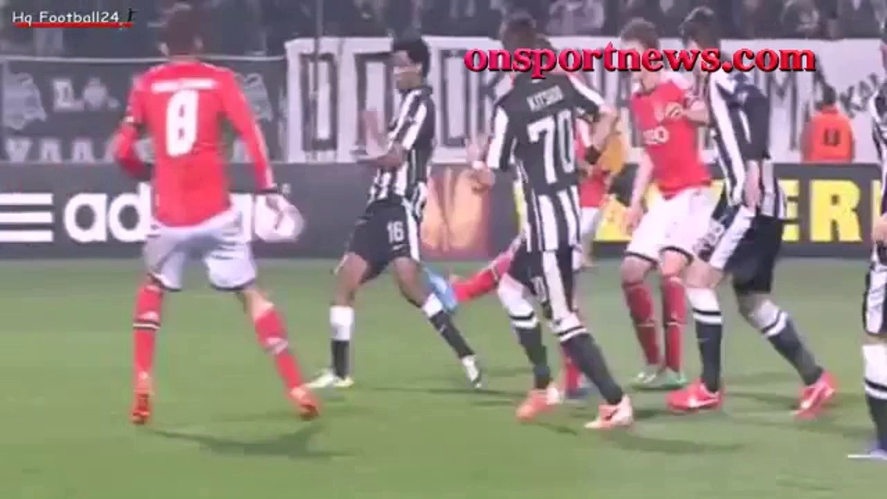 onsportnews.com - ΠΑΟΚ - Μπενφίκα 0-1 το γκολ