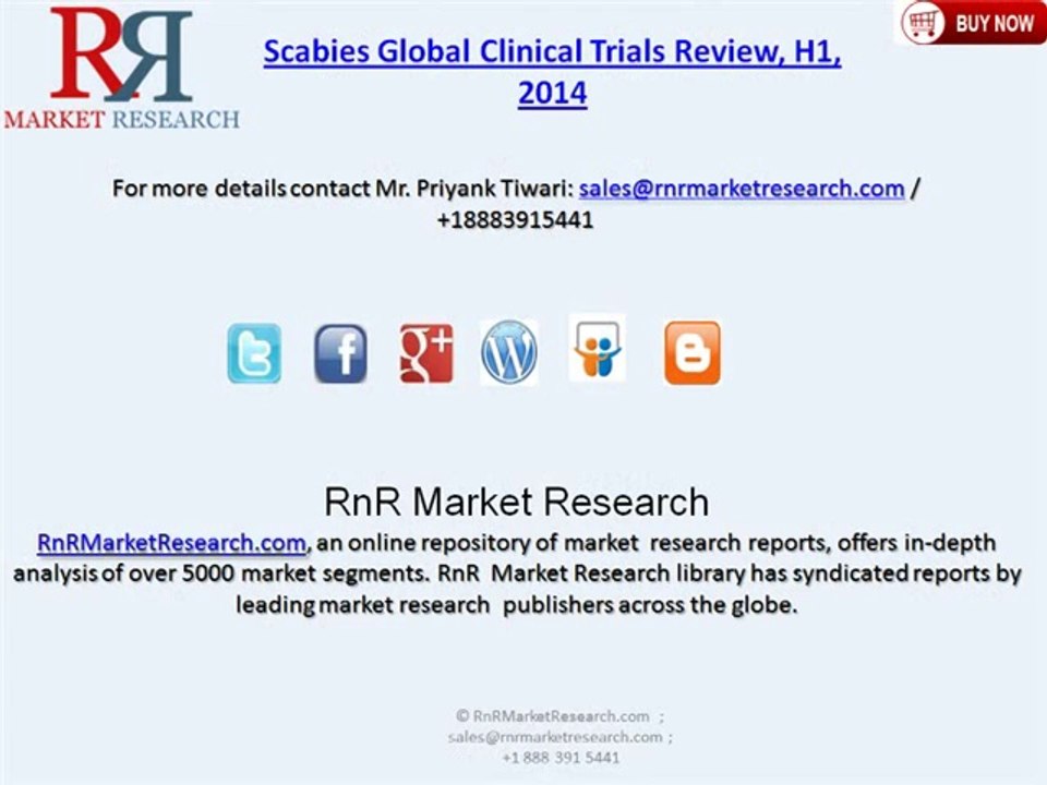 Scabies Market 2014