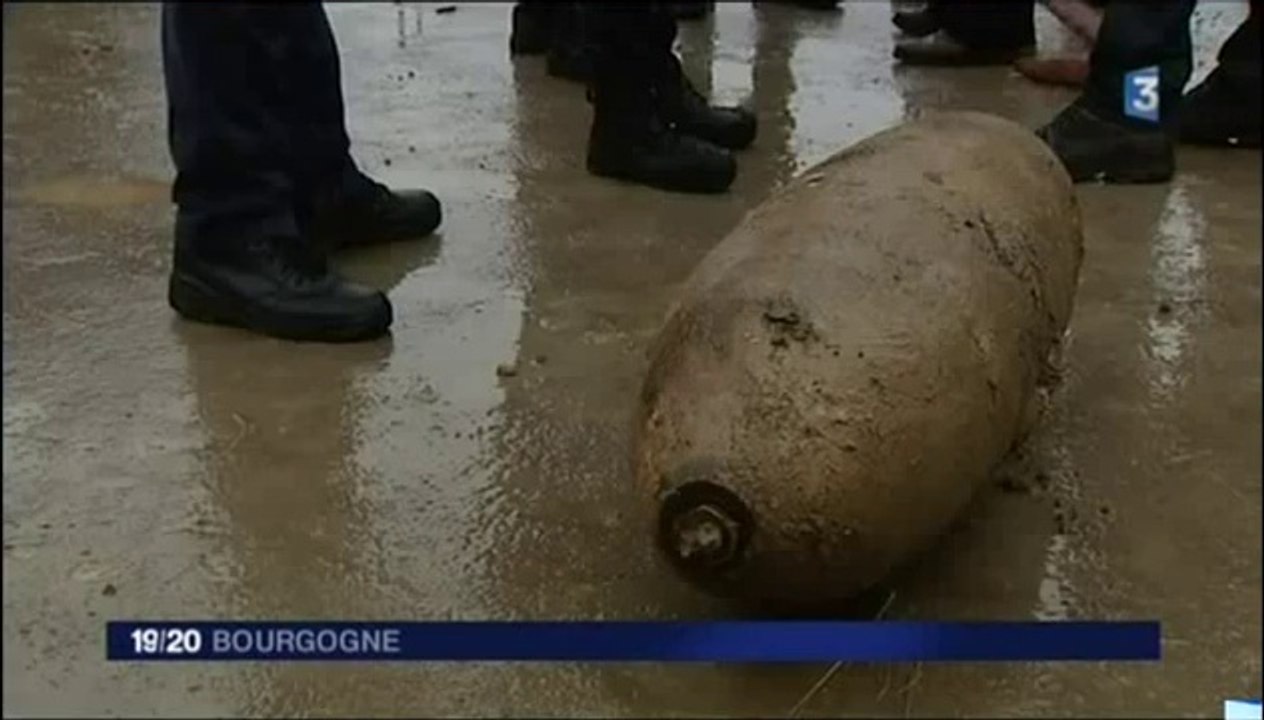Bombe à NEVERS - 19/20 France 3 Bourgogne