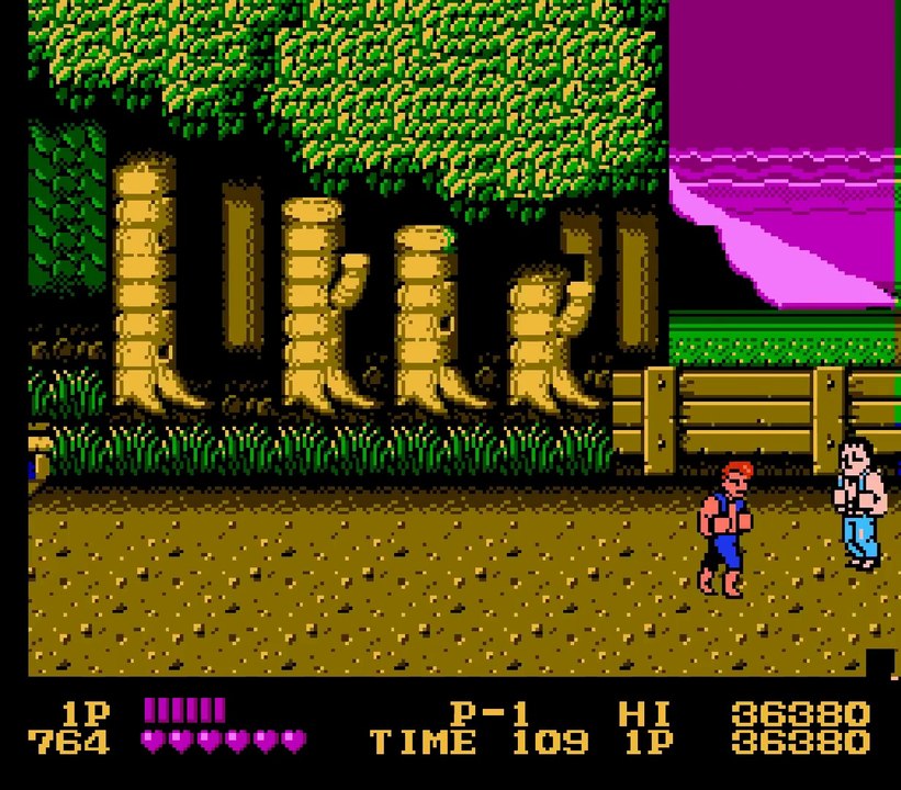 Double Dragon 1 Full Walkthrough NES (HD 1080p)