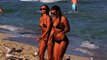 Swimsuit Models Flock to Miami Beach
