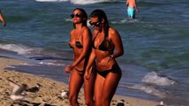 Swimsuit Models Flock to Miami Beach