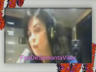 Samanta Villar en YU - Simon Parks (20-02-2014)