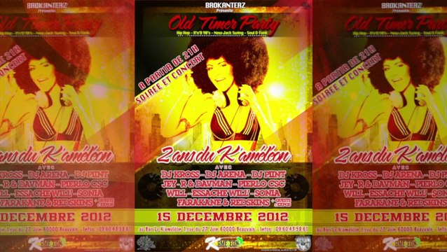 BROKANTERZ Soirée Old Timer Party 15 DECEMBRE 2012 Teaser
