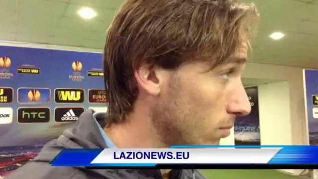 BIGLIA in zona mista LAZIO-LUDOGORETS 0-1 (20.02.2014)