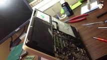 MacBook Unibody 13 inch laptop motherboard repair to fix a random cut off and no video issue