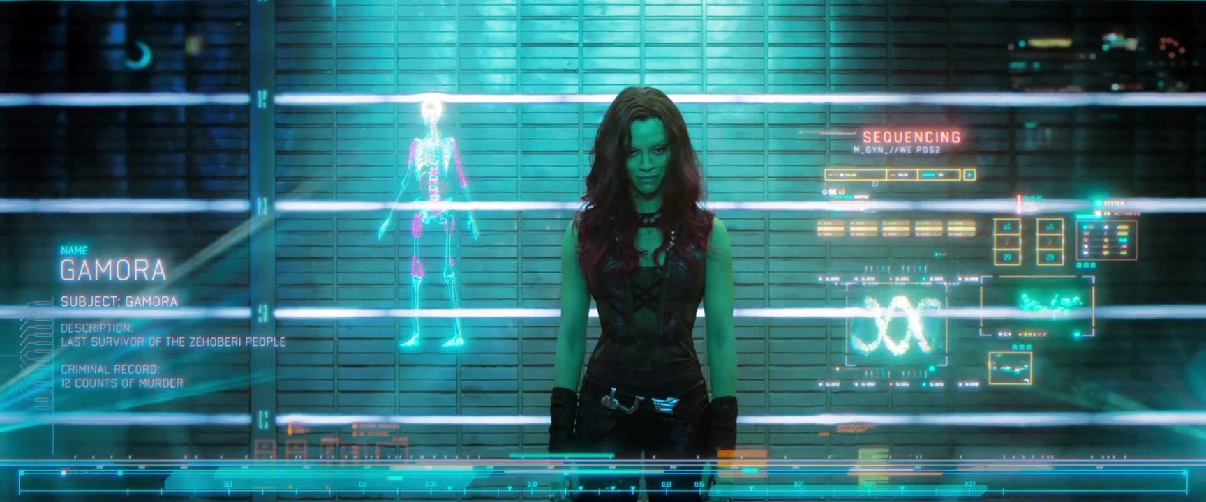 Meet the Guardians of the Galaxy : Gamora [VO|HD]
