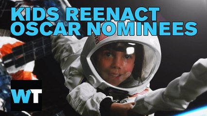 Oscar Nominee Scenes Reenacted by Kids | What's Trending Now