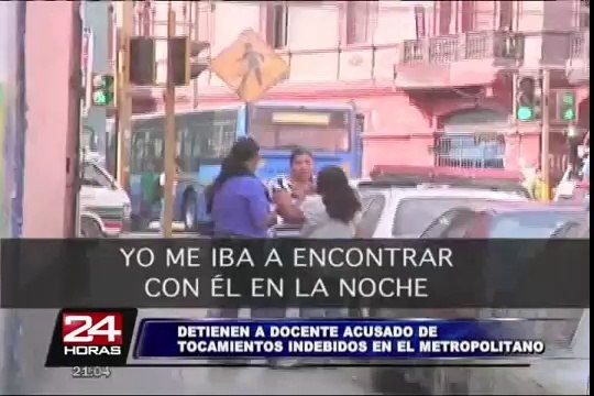 Detienen a profesor acusado de tocamientos indebidos en el Metropolitano