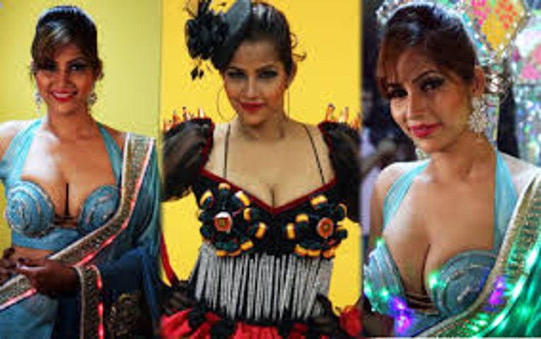 TANISHA SINGH PHOTO SHOOT WEARING REAL GOAT MEAT DRESS LIKE LADY GAGA | Just Hungama | Bollywood News