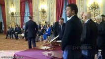 Ceremonia de juramento del nuevo Gobierno italiano
