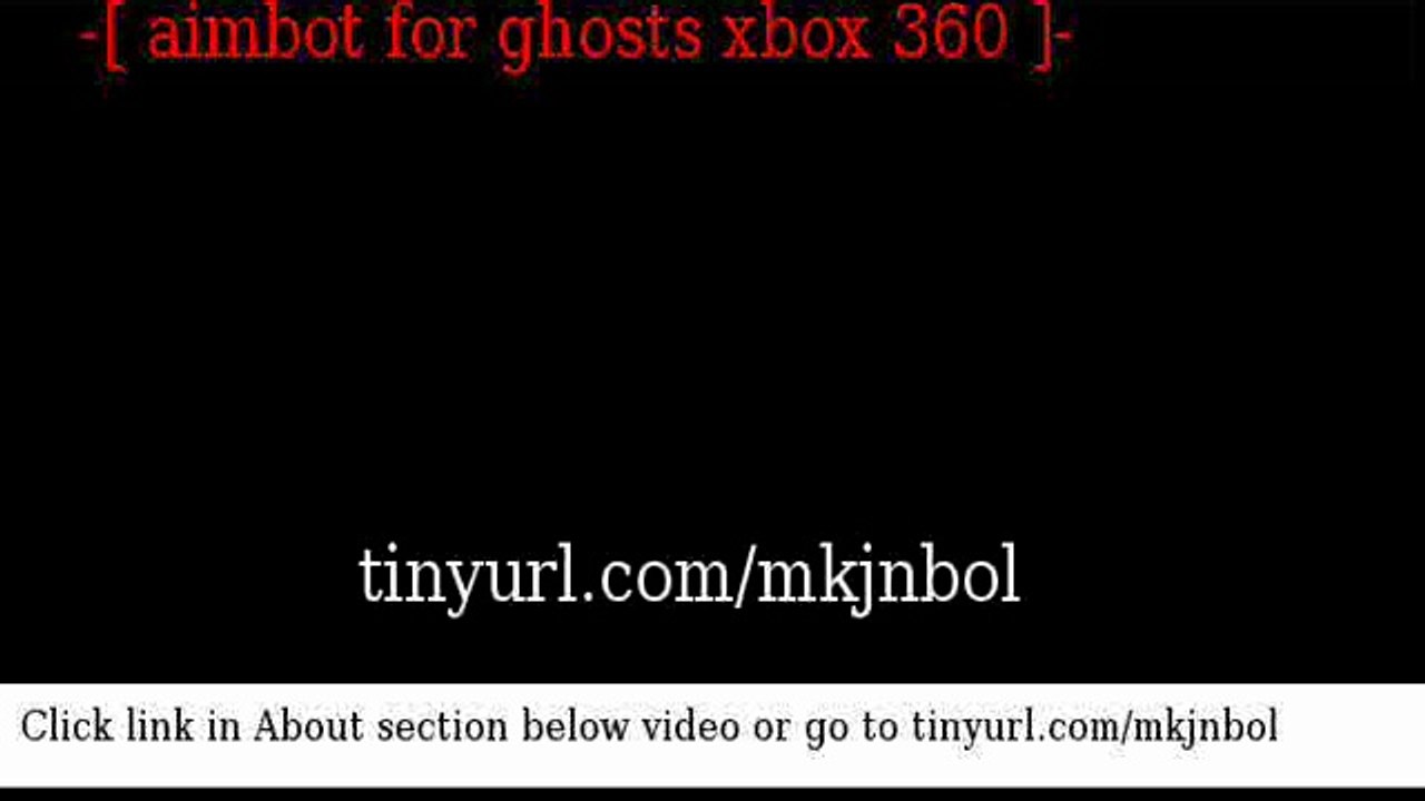 aimbot for ghosts xbox 360