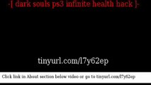 dark souls ps3 infinite health hack