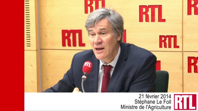 VIDÉO - Stéphane Le Foll au micro de Jérôme Chapuis sur RTL