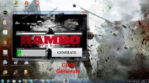Rambo The Video Game Key Generator(PC, XBOX 360, PlayStation 3) 100% WORKING
