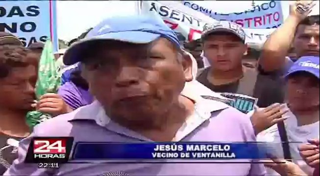 Pobladores bloquean Avenida Faucett exigiendo obras en el Callao