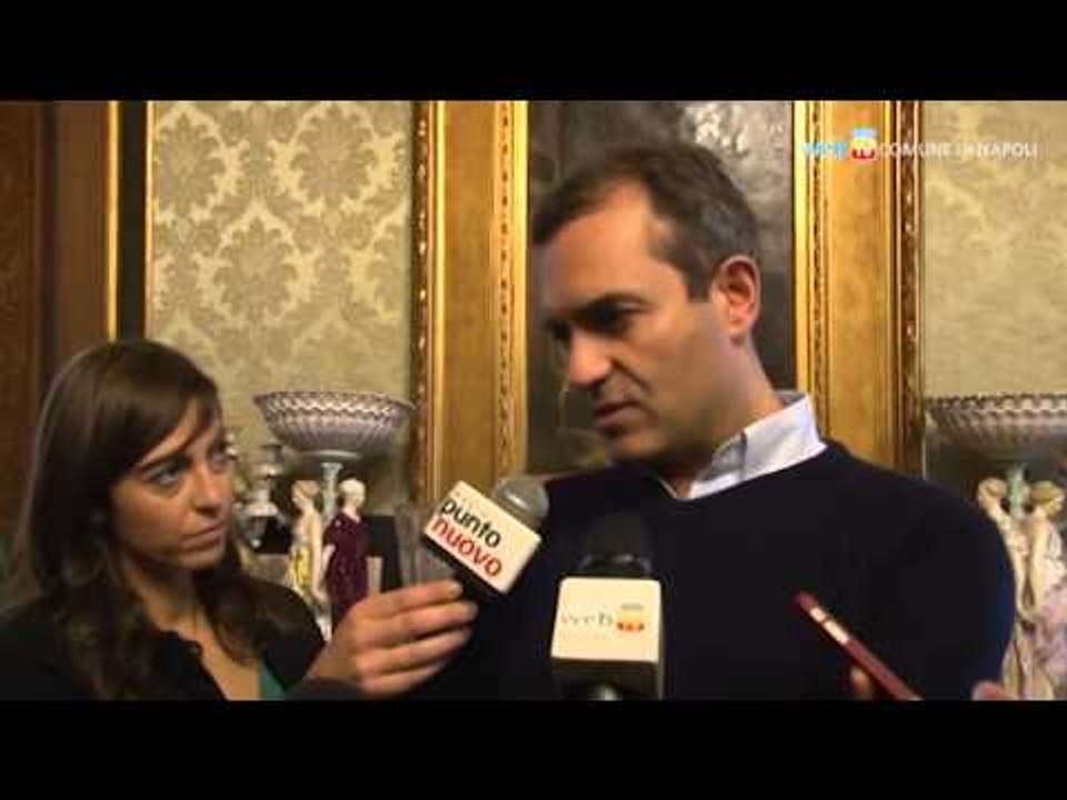 Napoli - De Magistris su Corte dei Conti, calcio napoli, tassisti, lavoratori bagnoli  (20.02.14)