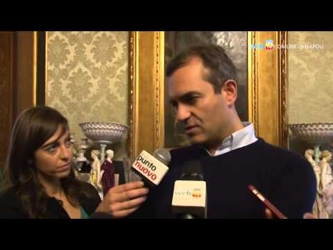 Napoli - De Magistris su Corte dei Conti, calcio napoli, tassisti, lavoratori bagnoli (20.02.14)