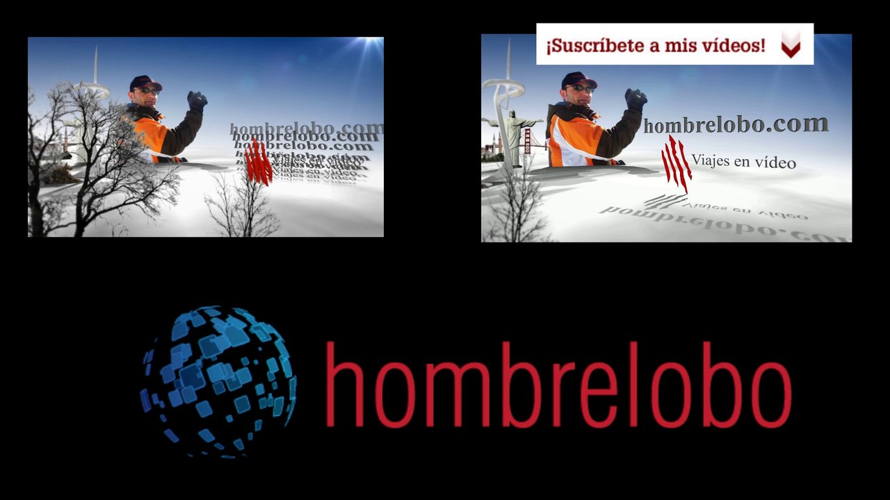 Hundidos en la nieve, dando vueltas a un árbol