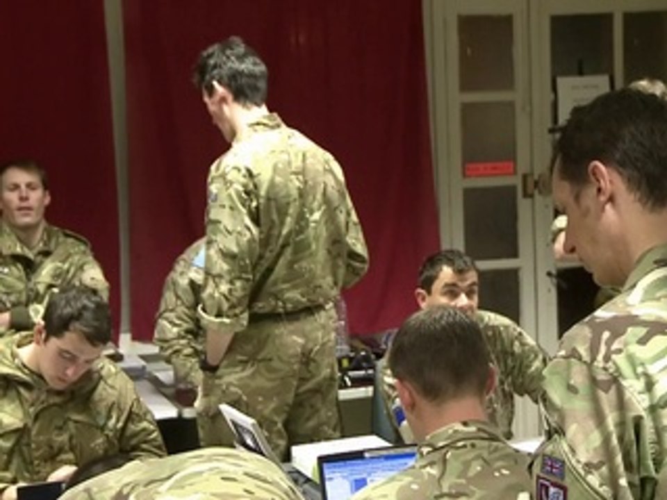 Exercice Eagle Eyes, le renseignement britannique s'entraîne en Corse