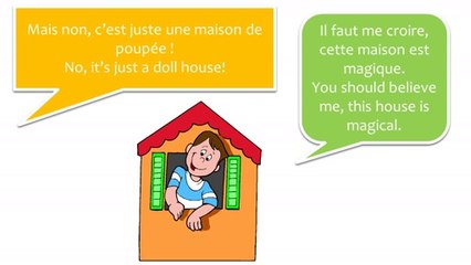 Learn French # Dialogue17 #Une maison formidable