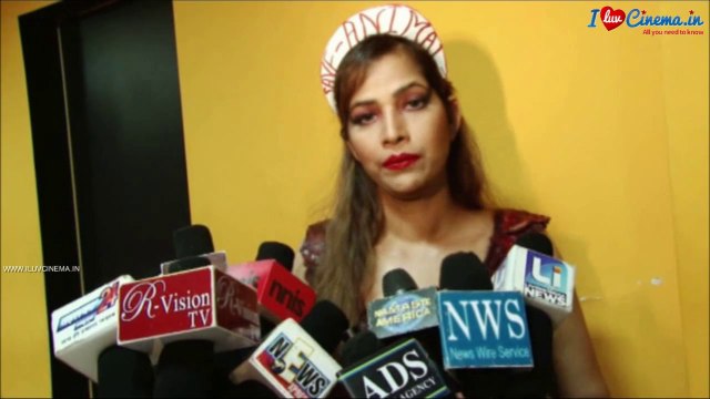 Tanisha Singh Photo Shoot Wearing Real Goat Meat Dress | iluvcinema.in