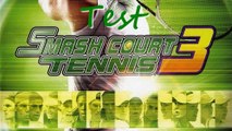 (Vidéotest) Smash Court Tennis 3 (Xbox 360)