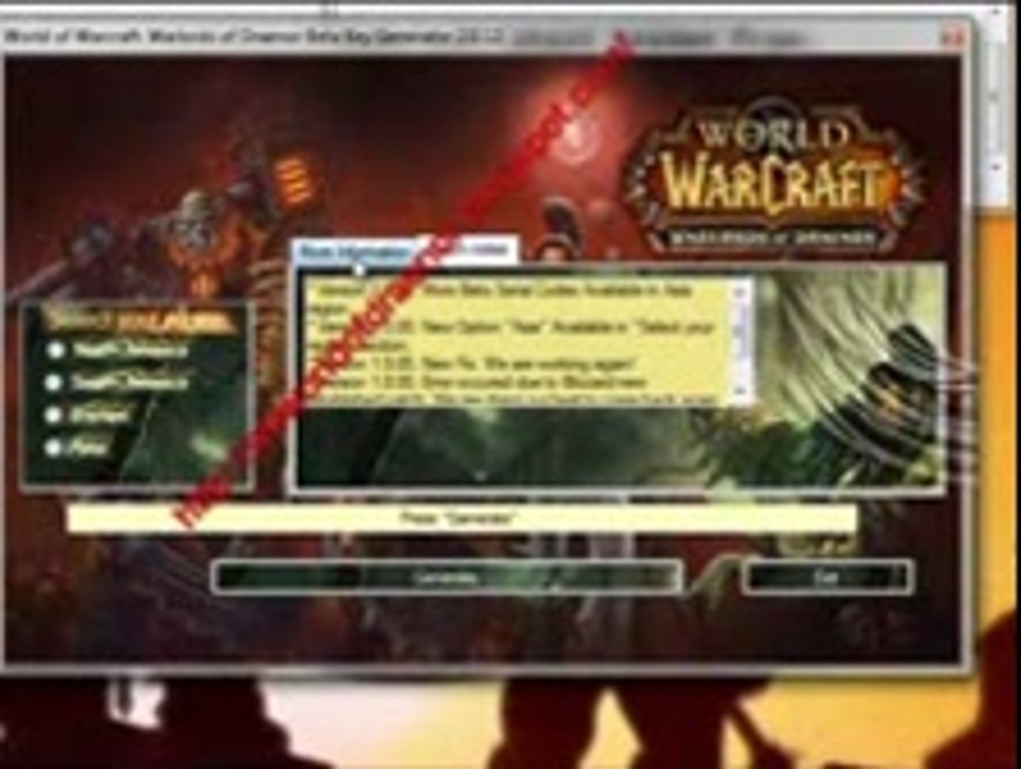 Wow warlords of draenor cd key generator v2 0 free download