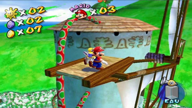 Super Mario Sunshine - Collines Bianco - Épisode 2 : L'attaque de Flora Piranha