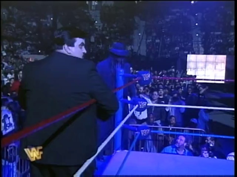 Wrestlemania XI - UnderTaker b King Kong Bundy (4-0 - 02 04 1995 Hartford Civic Center Hartford)