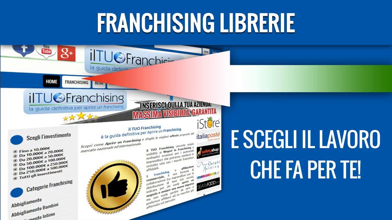 Franchising Librerie | ILTUOFRANCHISING.COM