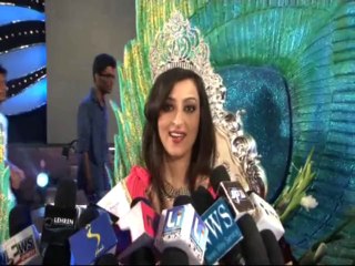 Juhi and Govinda crowns Princess  Beauty pageant 2014