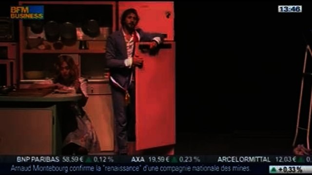 La sortie du jour: Jean-Christophe Dollé et Clotilde Morgiève, metteurs en scène et comédiens de Mangez-le si vous le voulez , dans Paris est à vous – 21/02