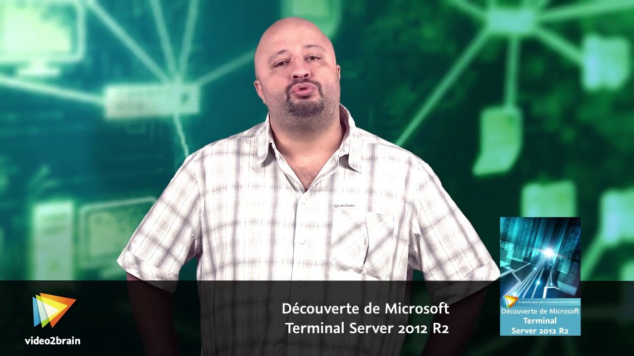 Les réseaux informatiques en environnement Microsoft : trailer | video2brain.com