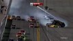 NASCAR Sprint cup Daytona Duel 2 2014 Huge crash Bowyer