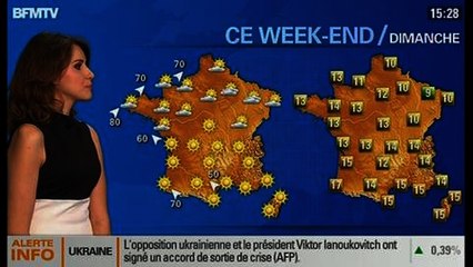 La Météo pour ce week-end - 21/02