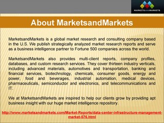 Data Center Infrastructure Management (DCIM) Market Poise $3.14 billion in 2017